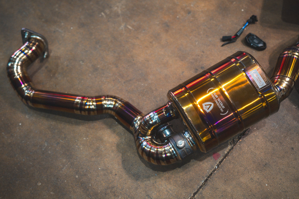 Valvetronic Valved Sport Exhaust System for Porsche Boxster/Cayman 981