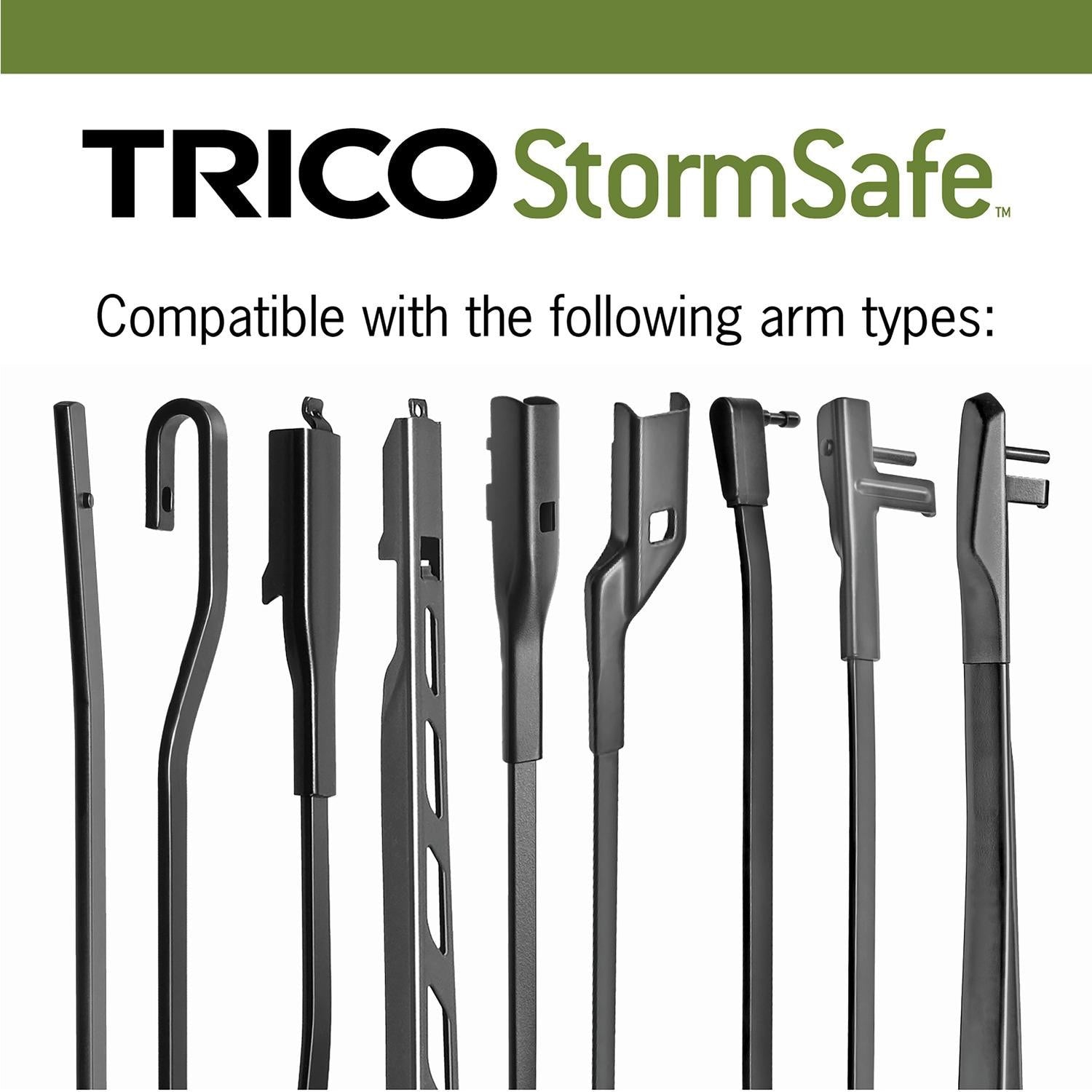 TRICO StormSafe 20in Wiper Blade Set AZ-2020SS