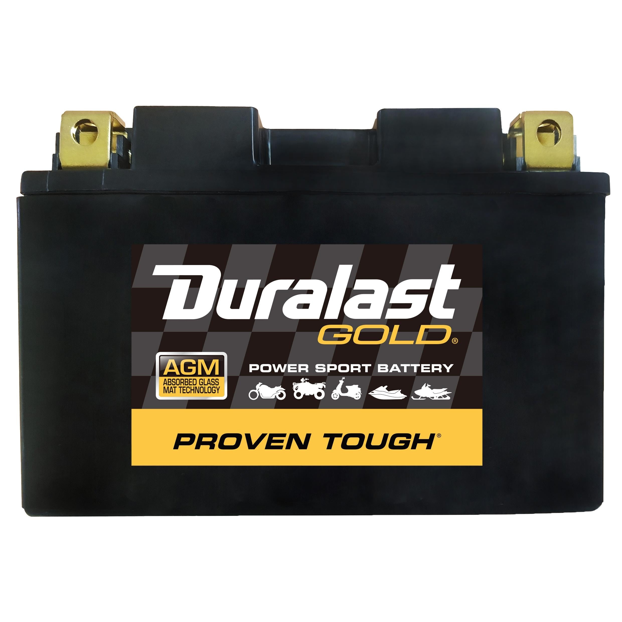 Gold Powersport Absorbed Glass Mat (AGM) Battery AZX12S