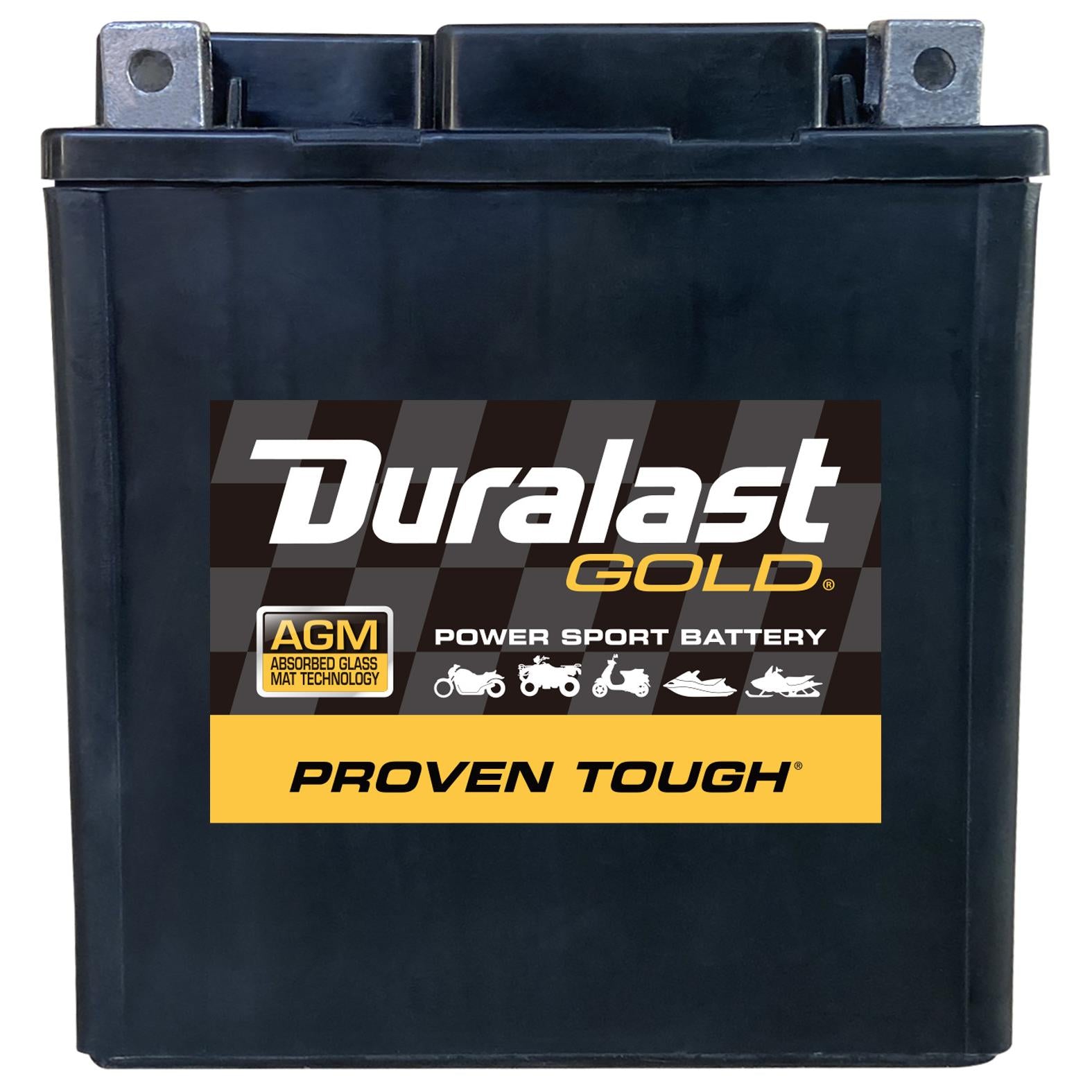 Gold Powersport Absorbed Glass Mat (AGM) Battery AZX7L