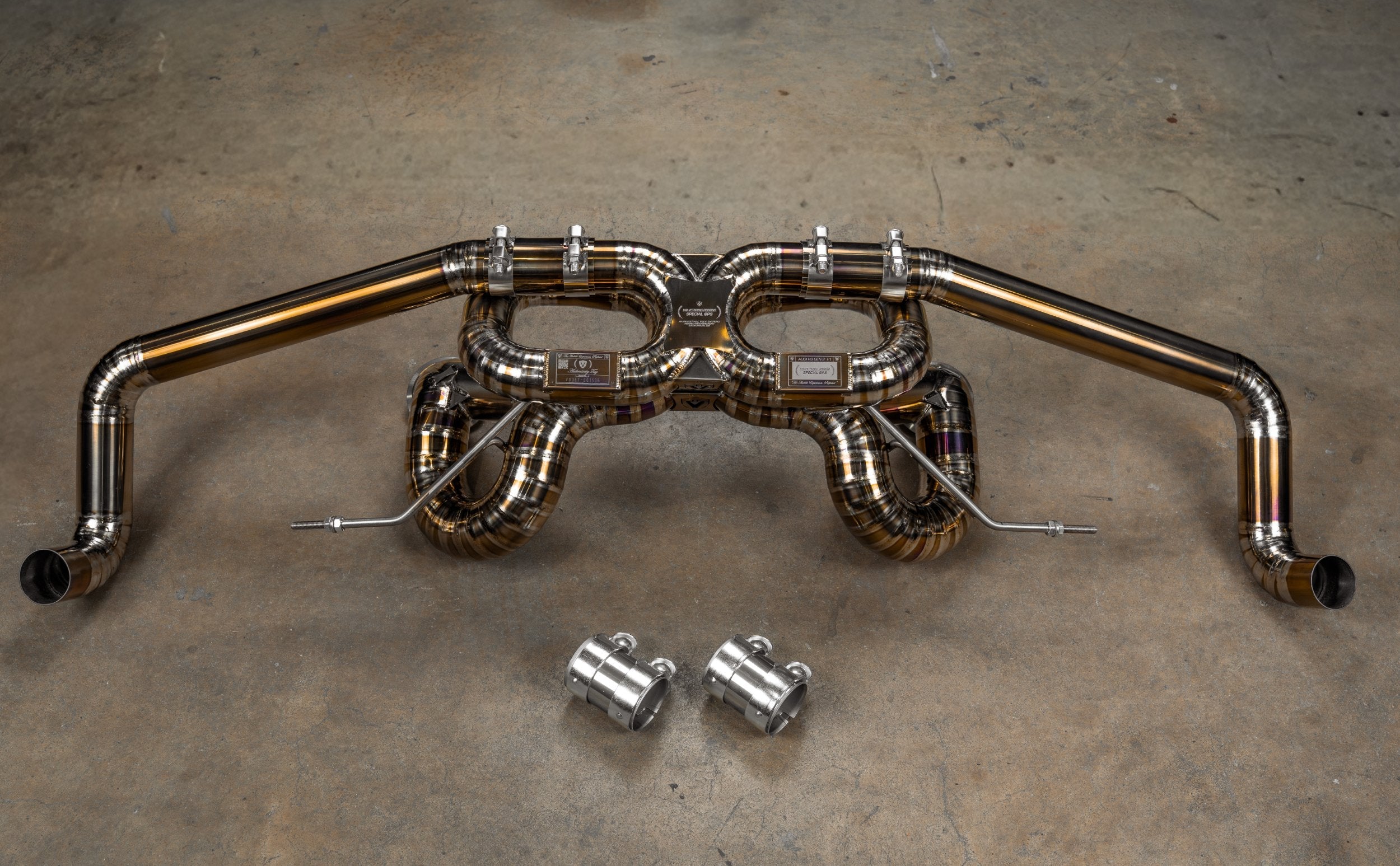 Audi R8 True F1 Exhaust System