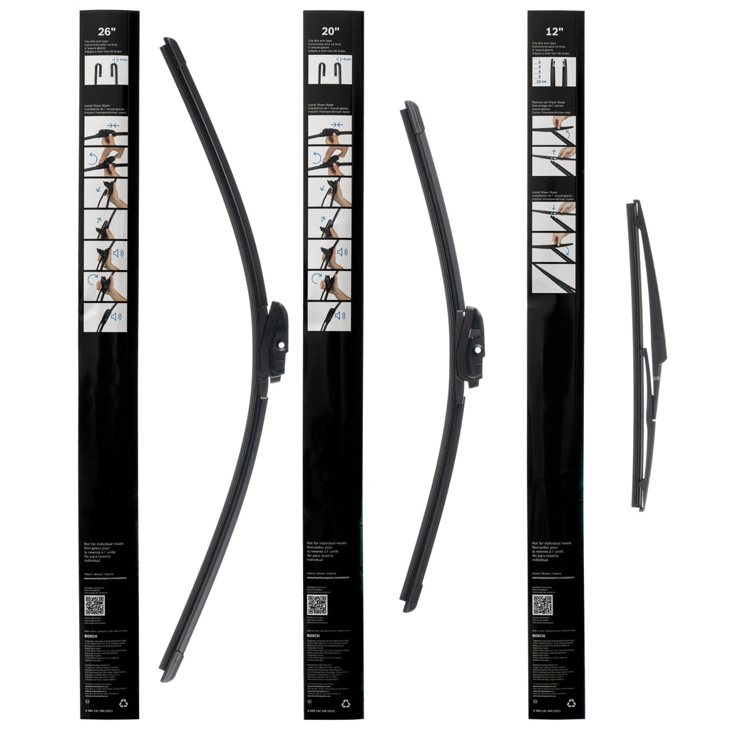 Bosch 26in and 20in Wiper Blade Set B36006