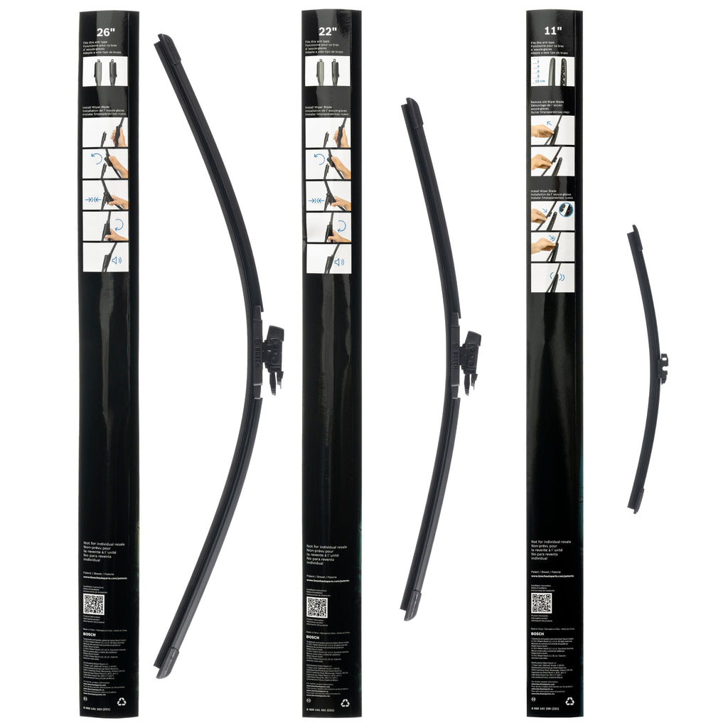 Bosch 26in and 22in Wiper Blade Set B36007