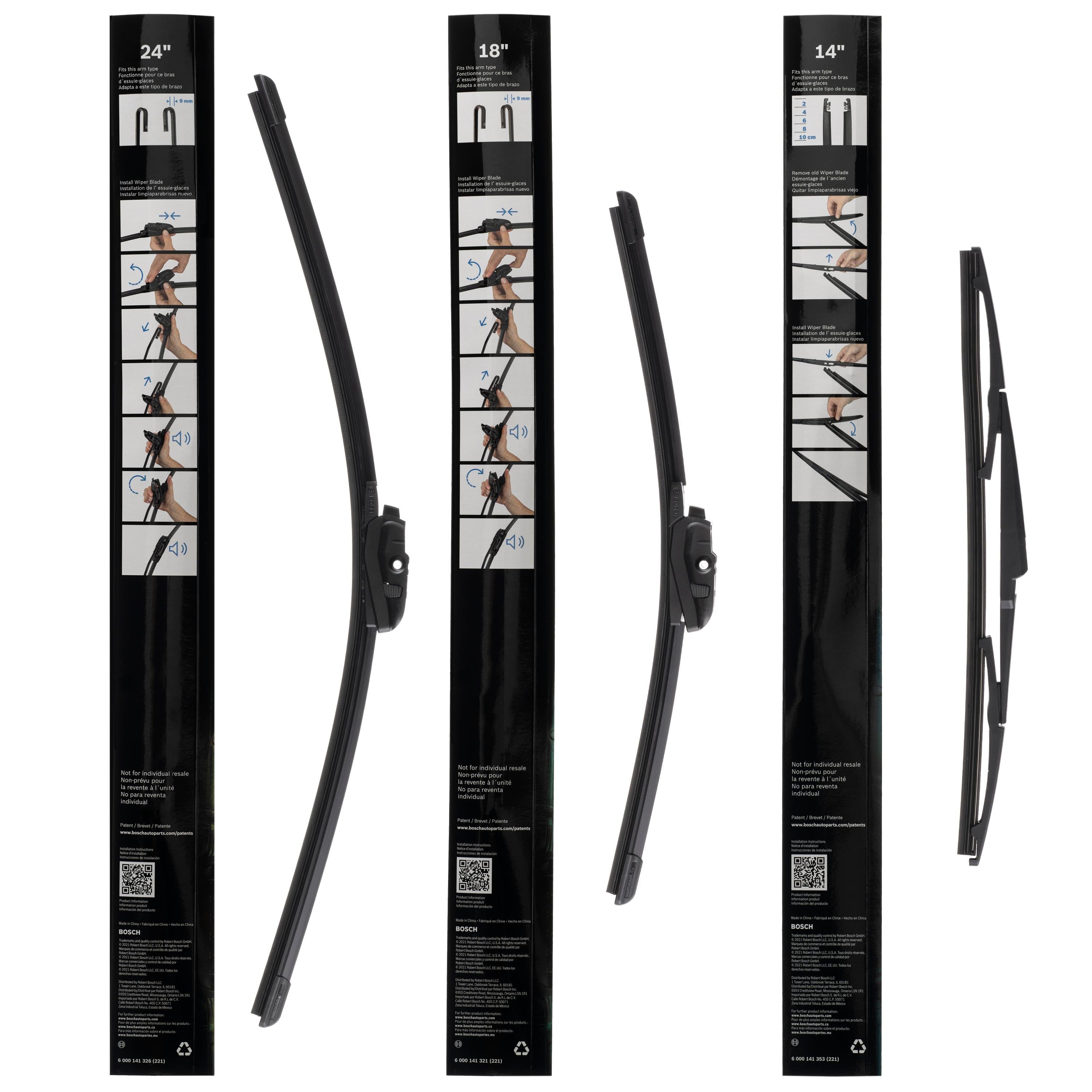 Bosch 24in and 18in Wiper Blade Set B36010