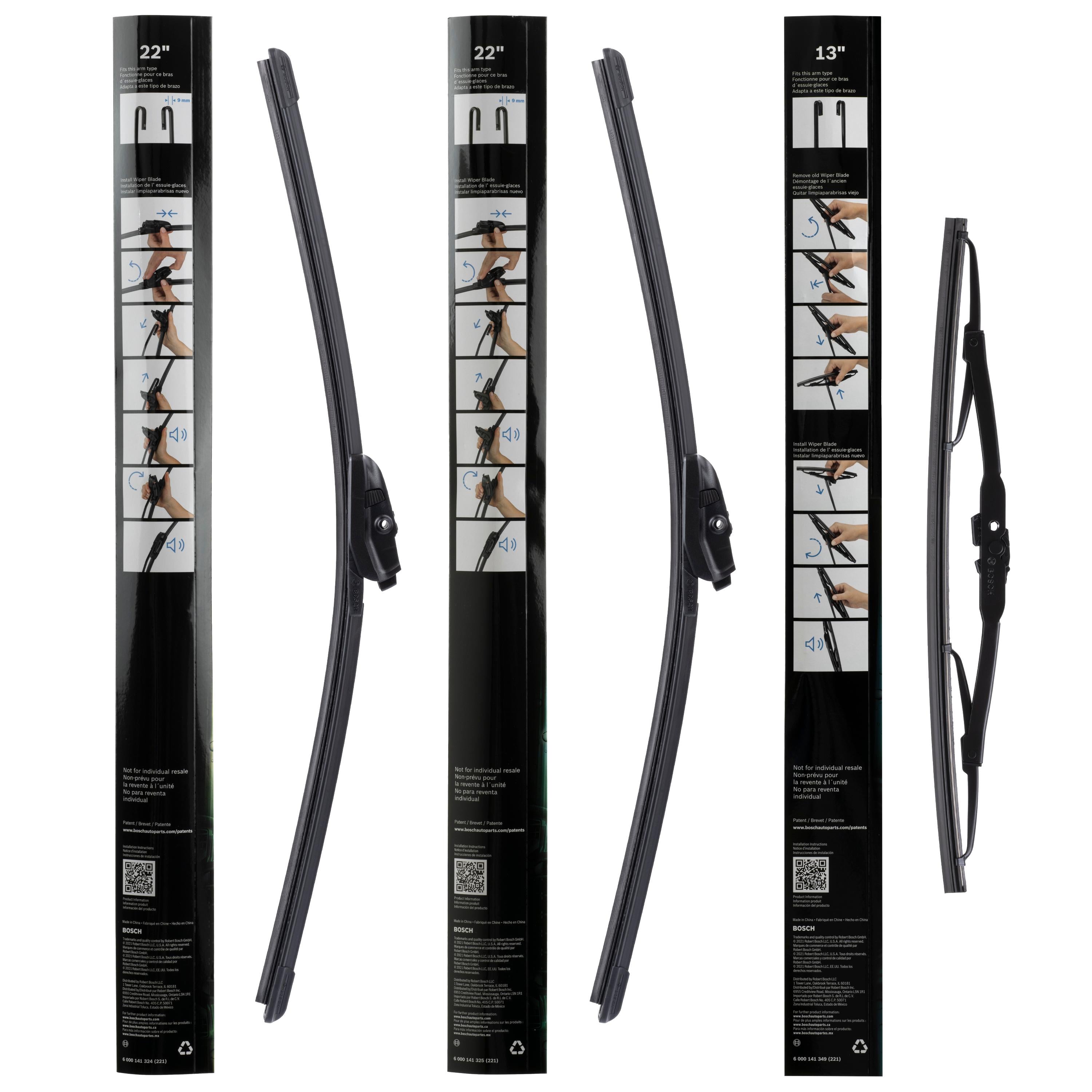 Bosch 22in Wiper Blade Set B36013