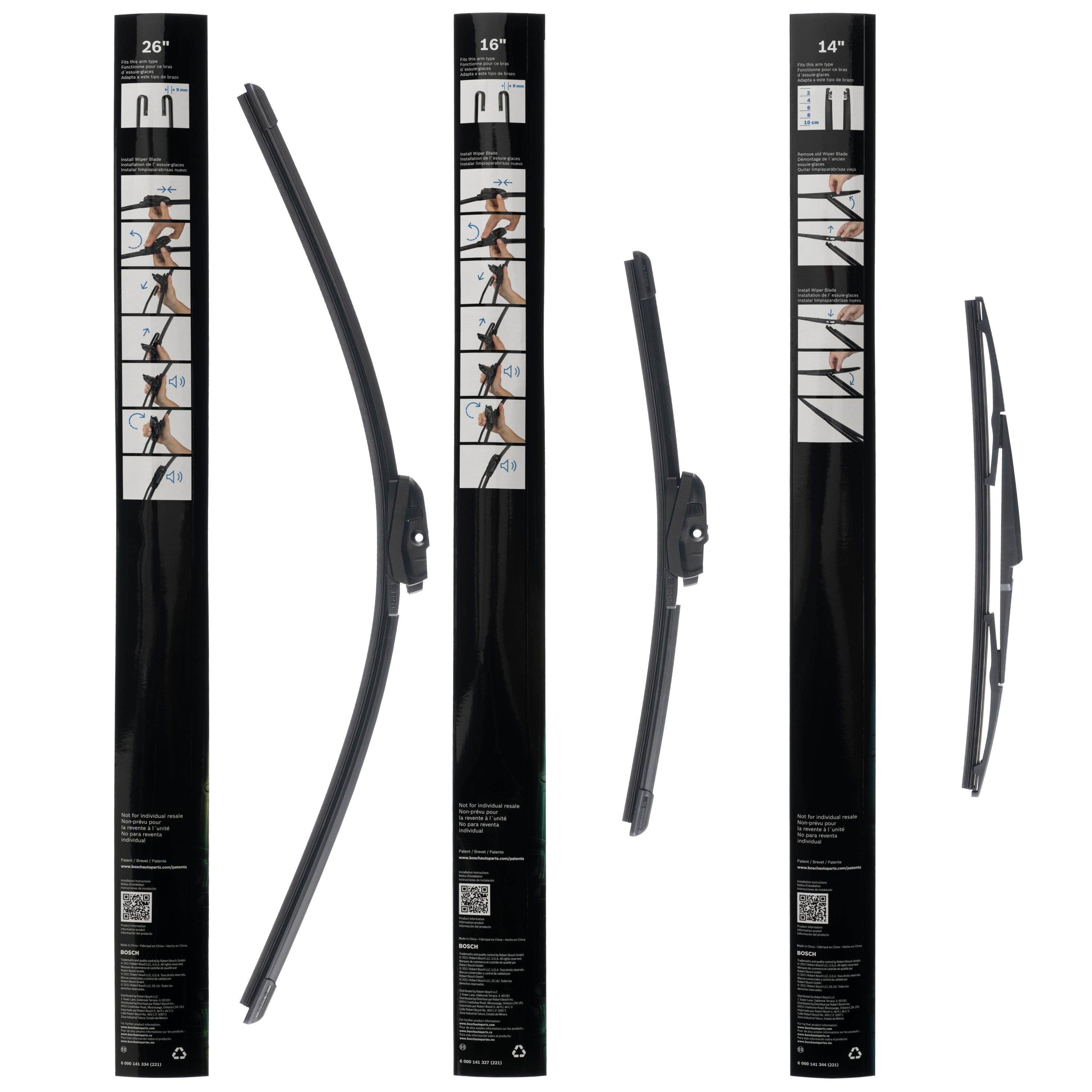 Bosch 26in and 16in Wiper Blade Set B36015
