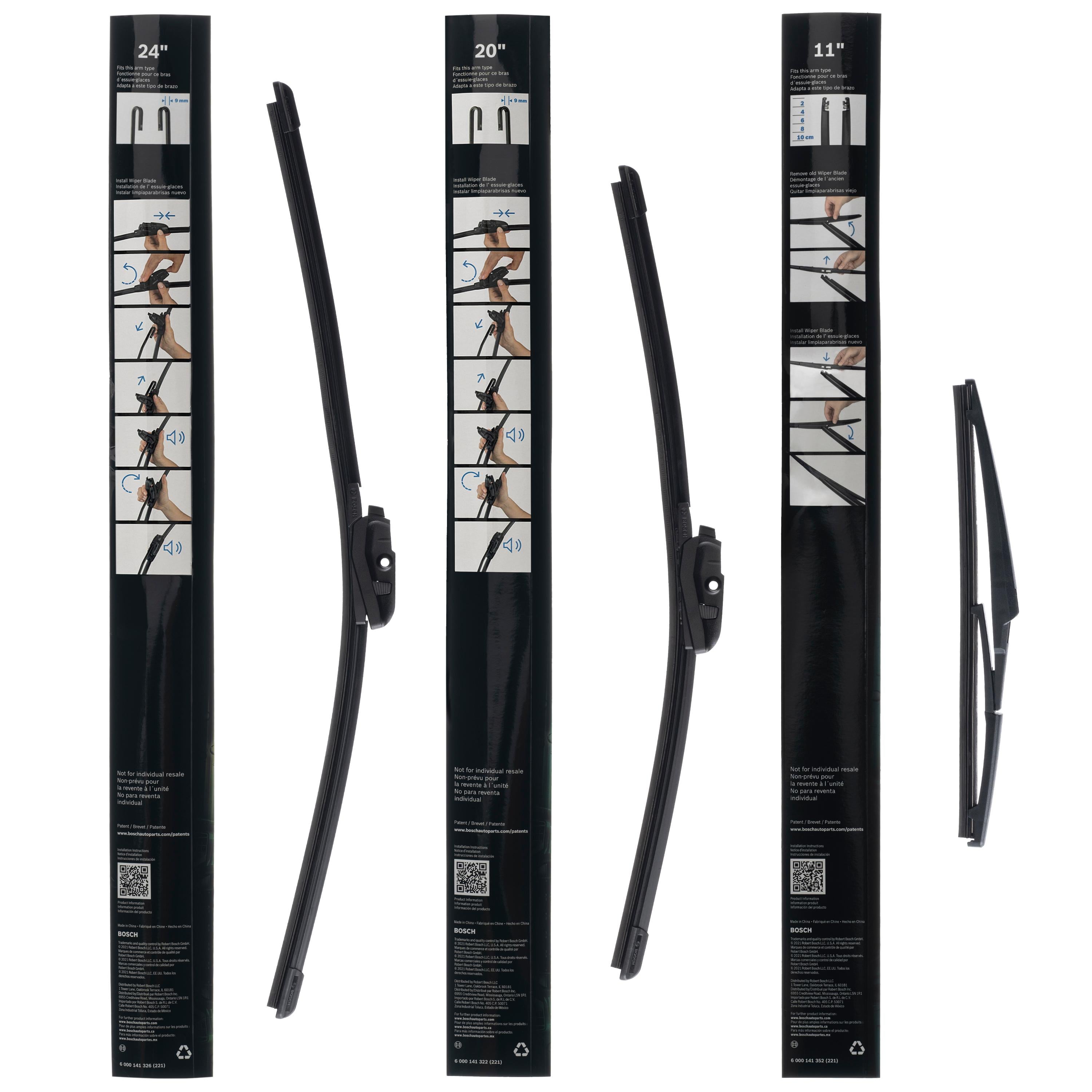 Bosch 24in and 20in Wiper Blade Set B36018