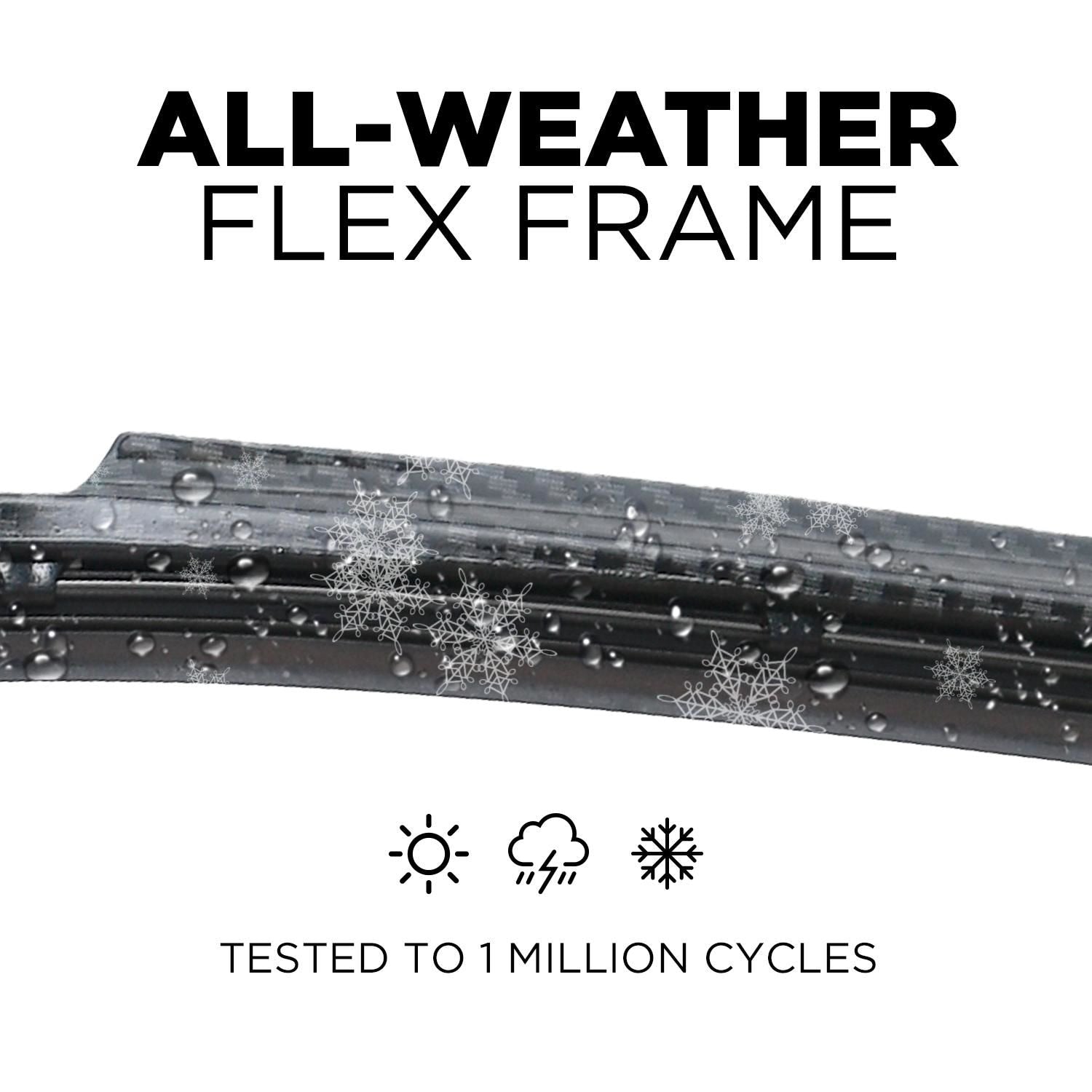 CLIX Auto 22in Wiper Blade BLACKCRBN-22
