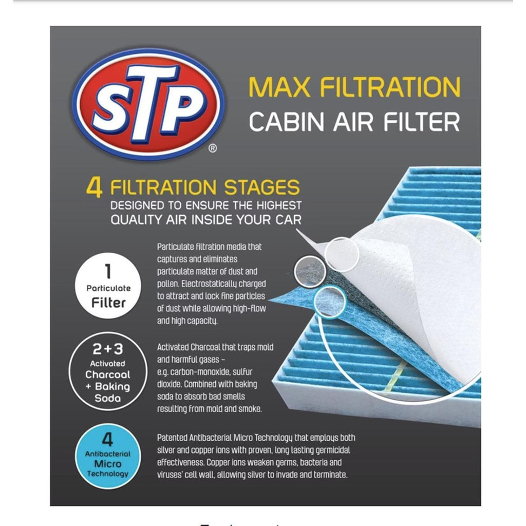 STP Max Cabin Air Filter CAF15020M