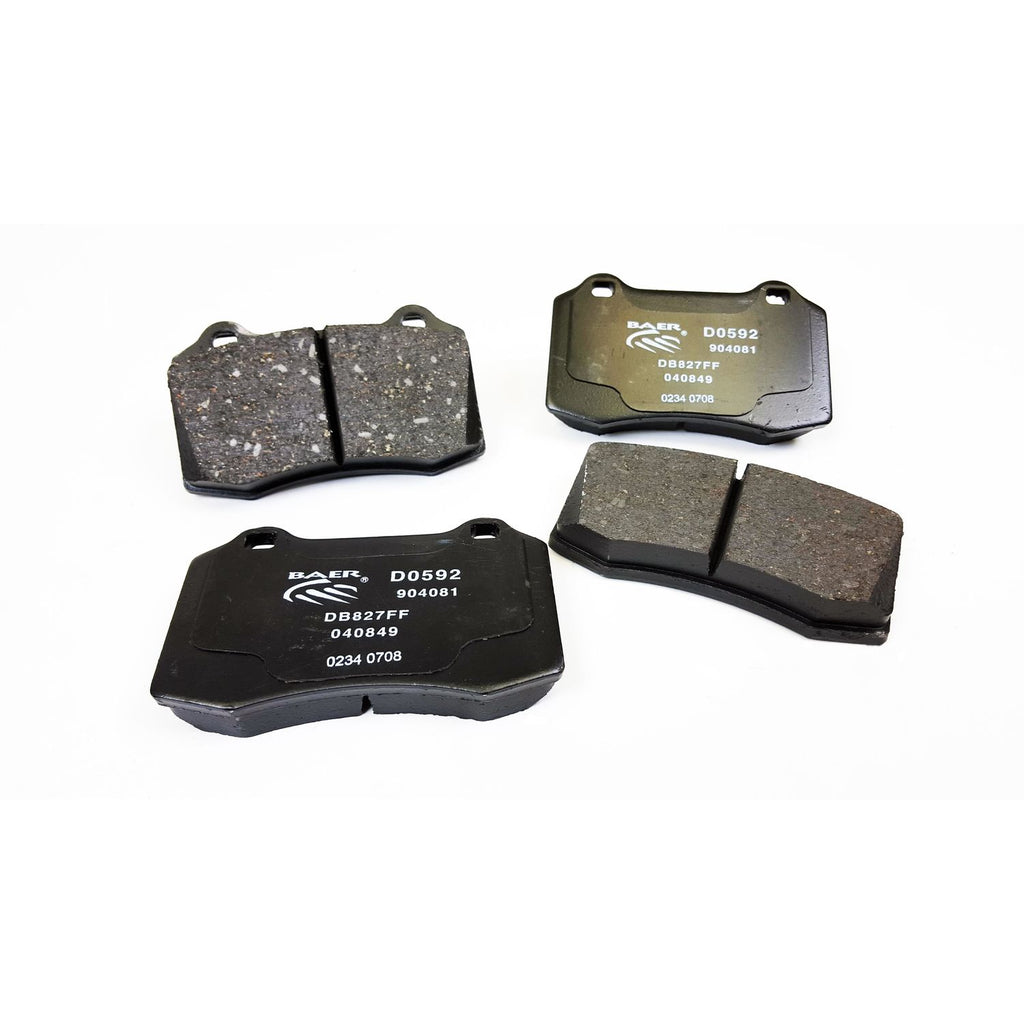 Baer Brake Systems Ceramic Disc Brake Pad Set D0592