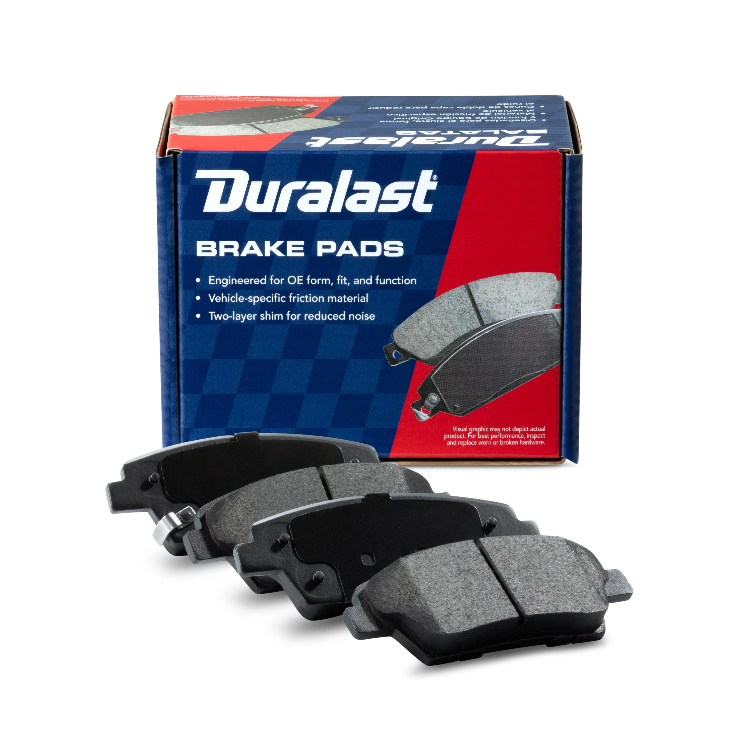 Semi-metallic Disc Brake Pad Set D1551