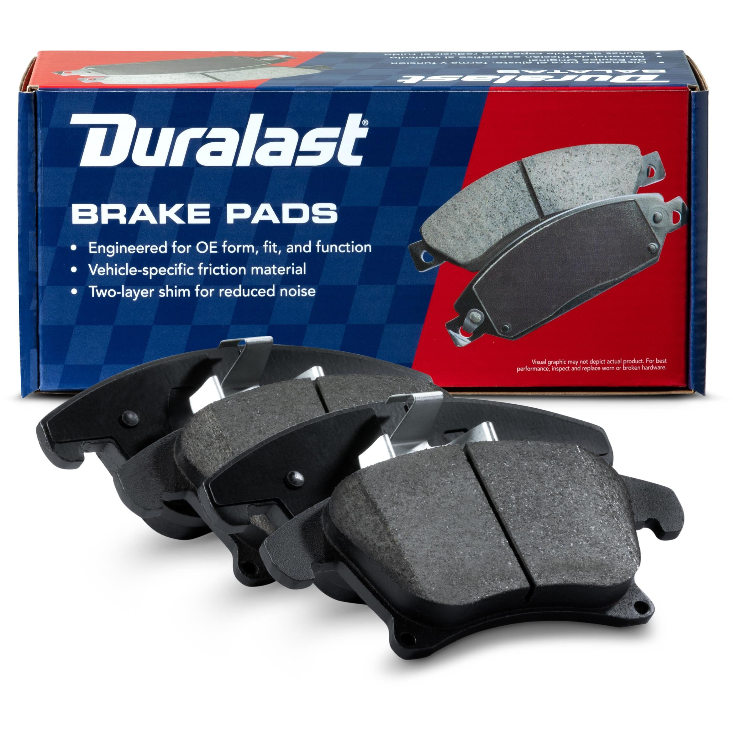 Semi-Metallic Brake Pads D1653