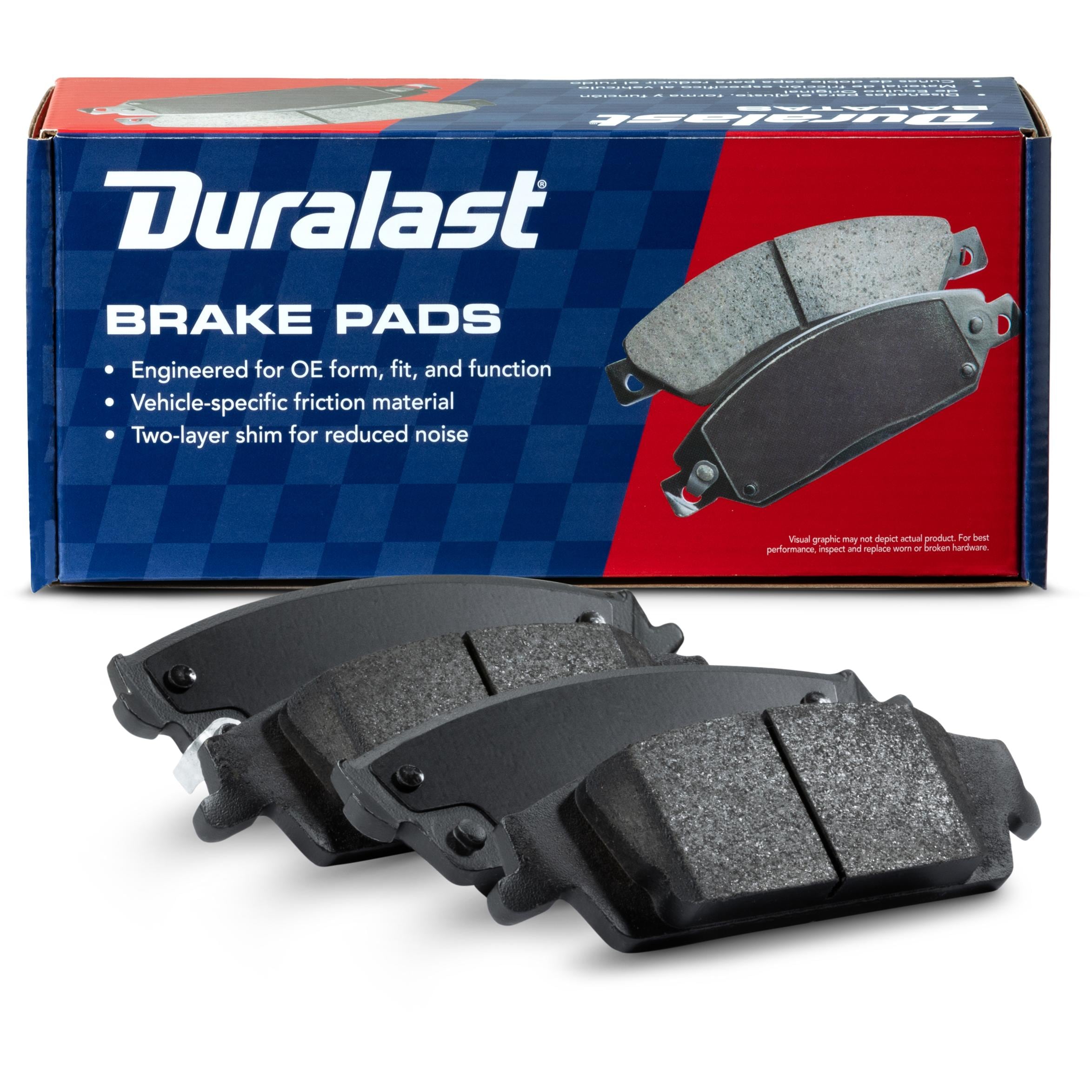 Semi-metallic Disc Brake Pad Set D1707