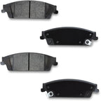 Semi-metallic Disc Brake Pad Set D1707