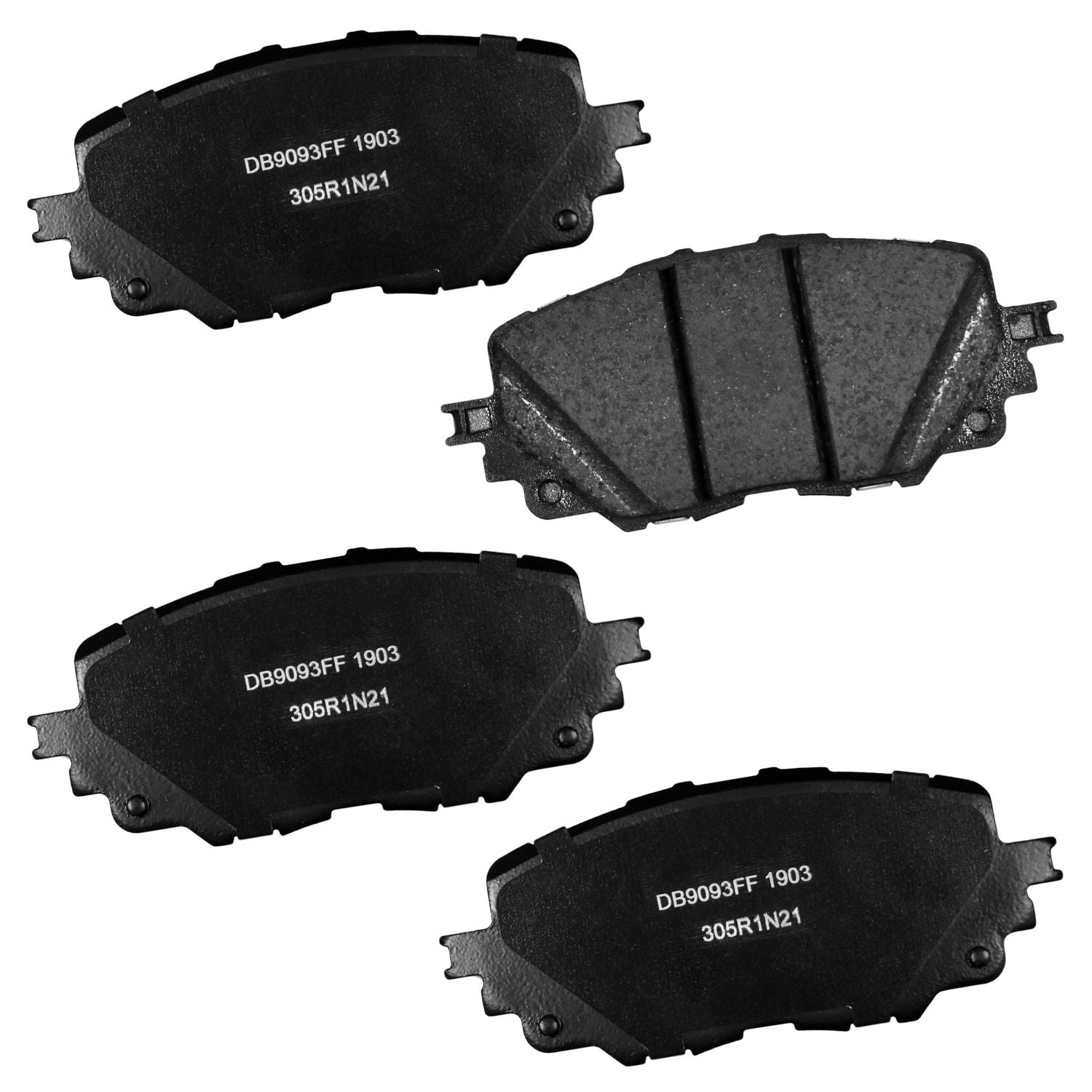 Semi-Metallic Brake Pads D1903