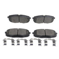 Ceramic Disc Brake Pad Set D2204