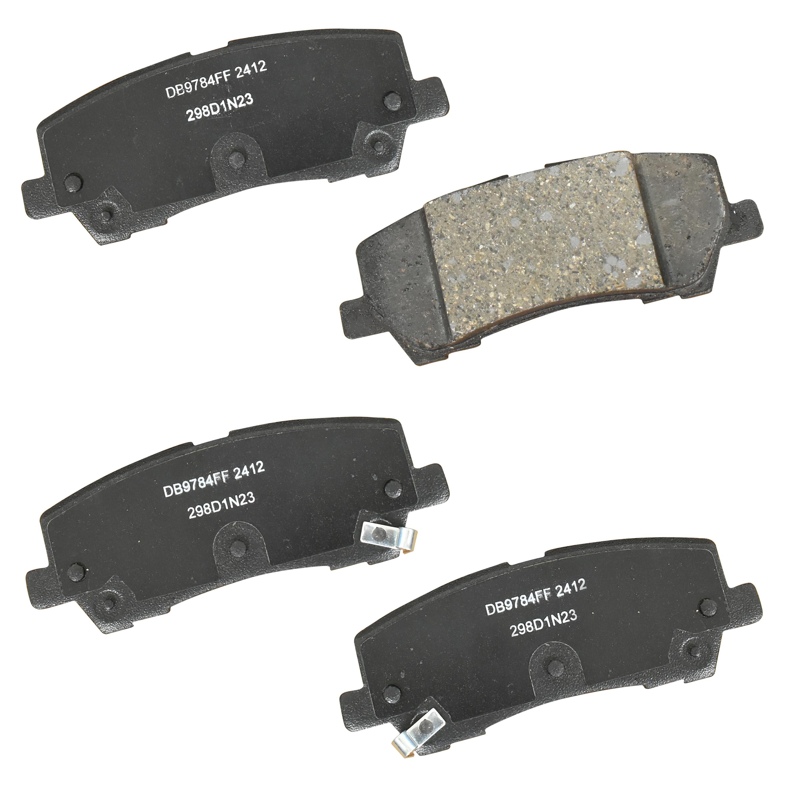 Ceramic Disc Brake Pad Set D2412