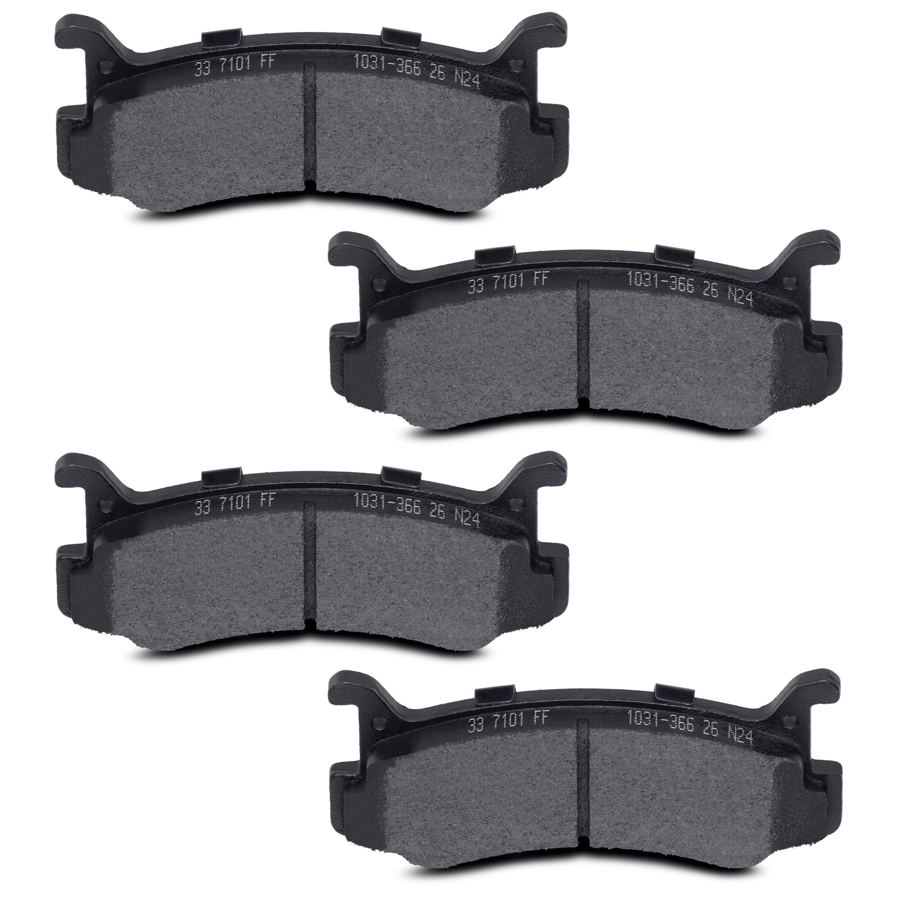 Ceramic Disc Brake Pad Set D366