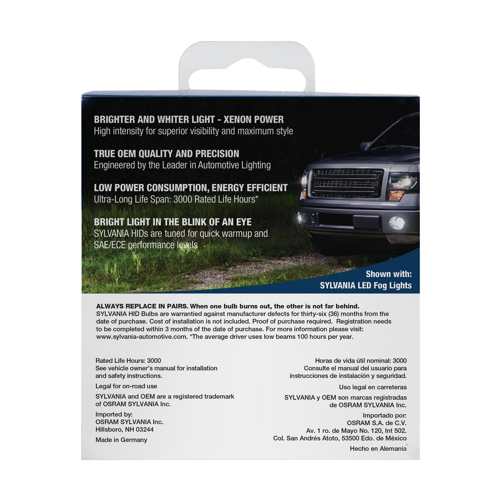Sylvania Headlight Bulb D3S