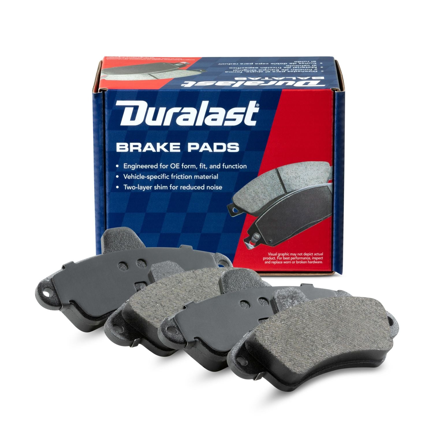 Ceramic Disc Brake Pad Set D661