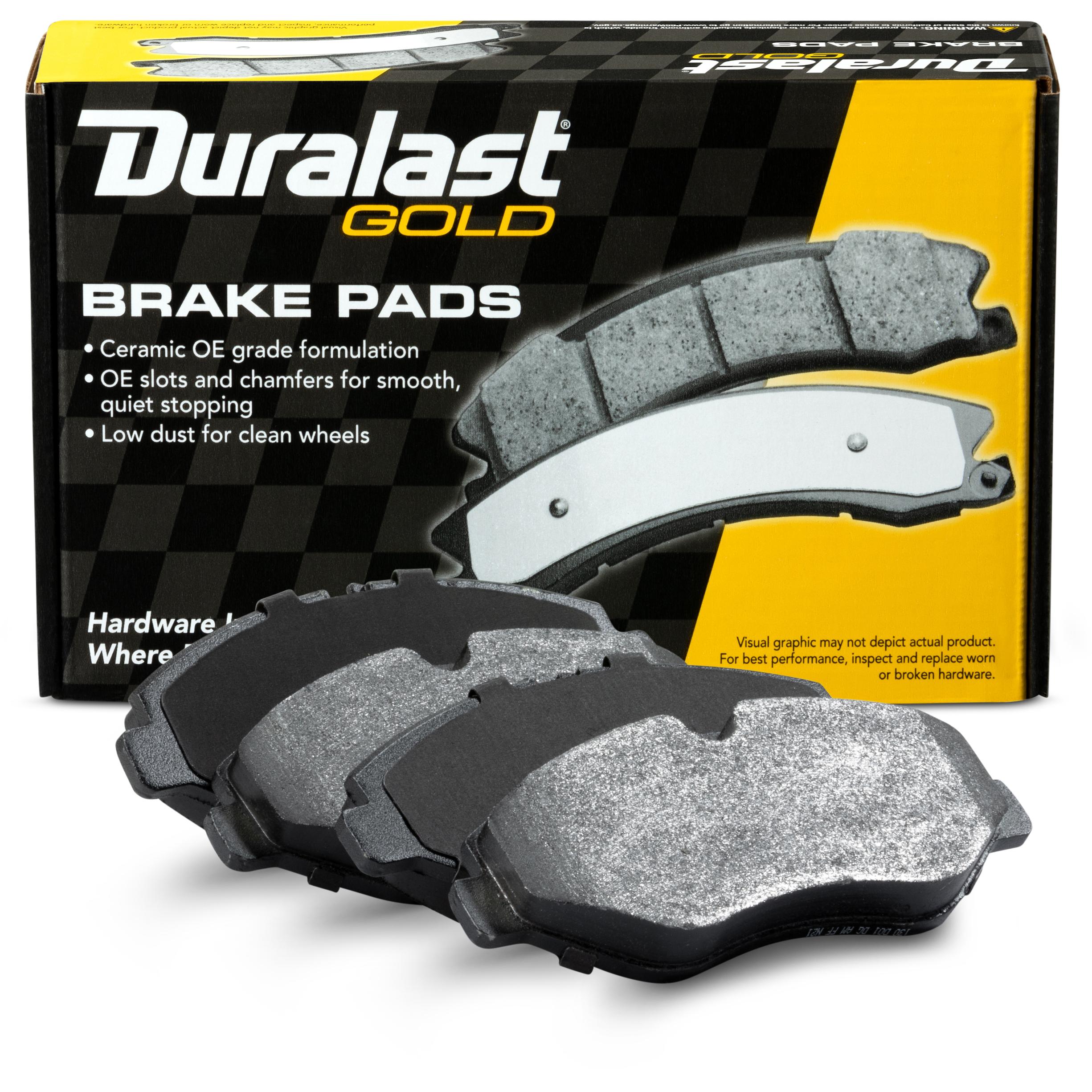 Gold Semi-Metallic Disc Brake Pad Set DG1316