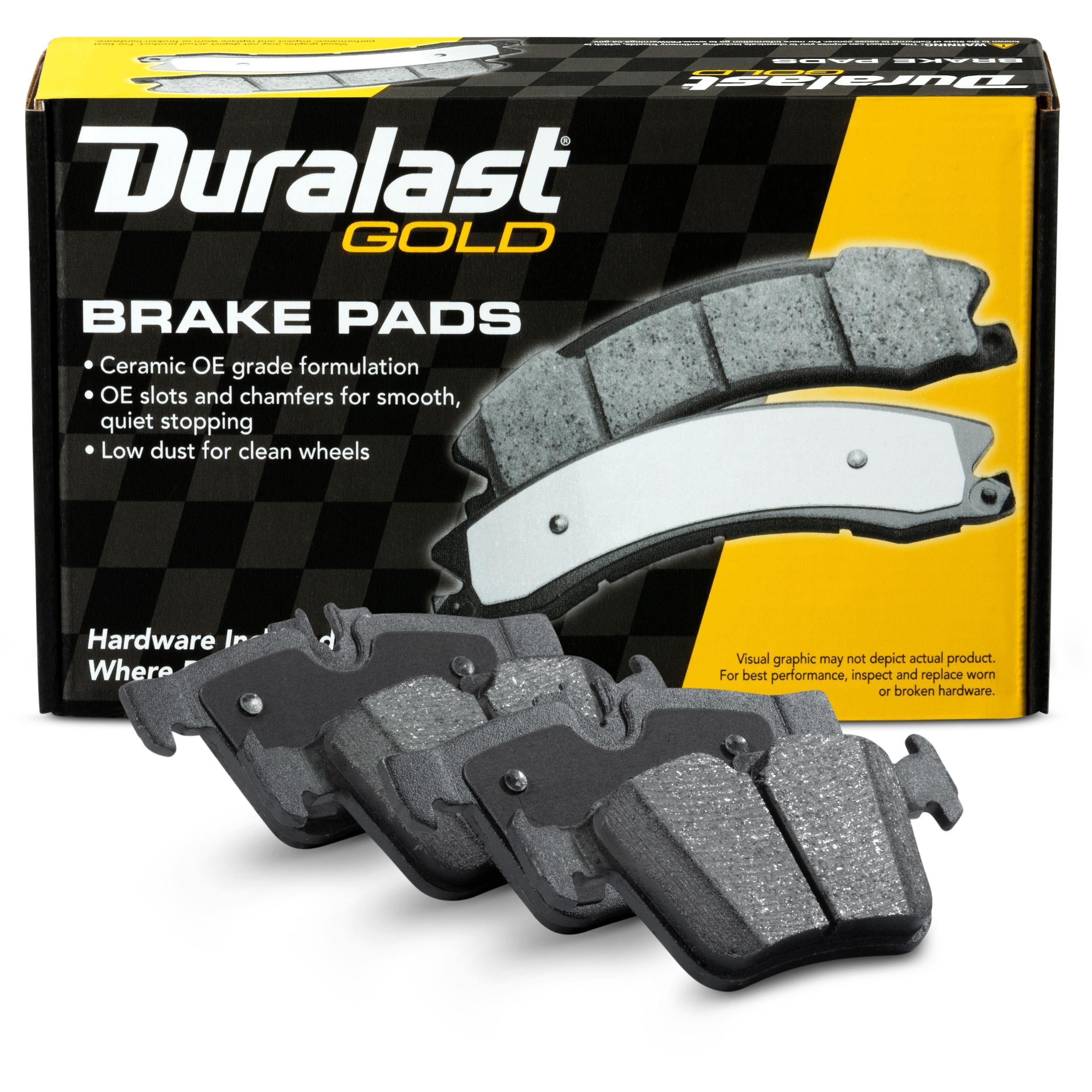 Gold Ceramic Disc Brake Pad Set DG1795