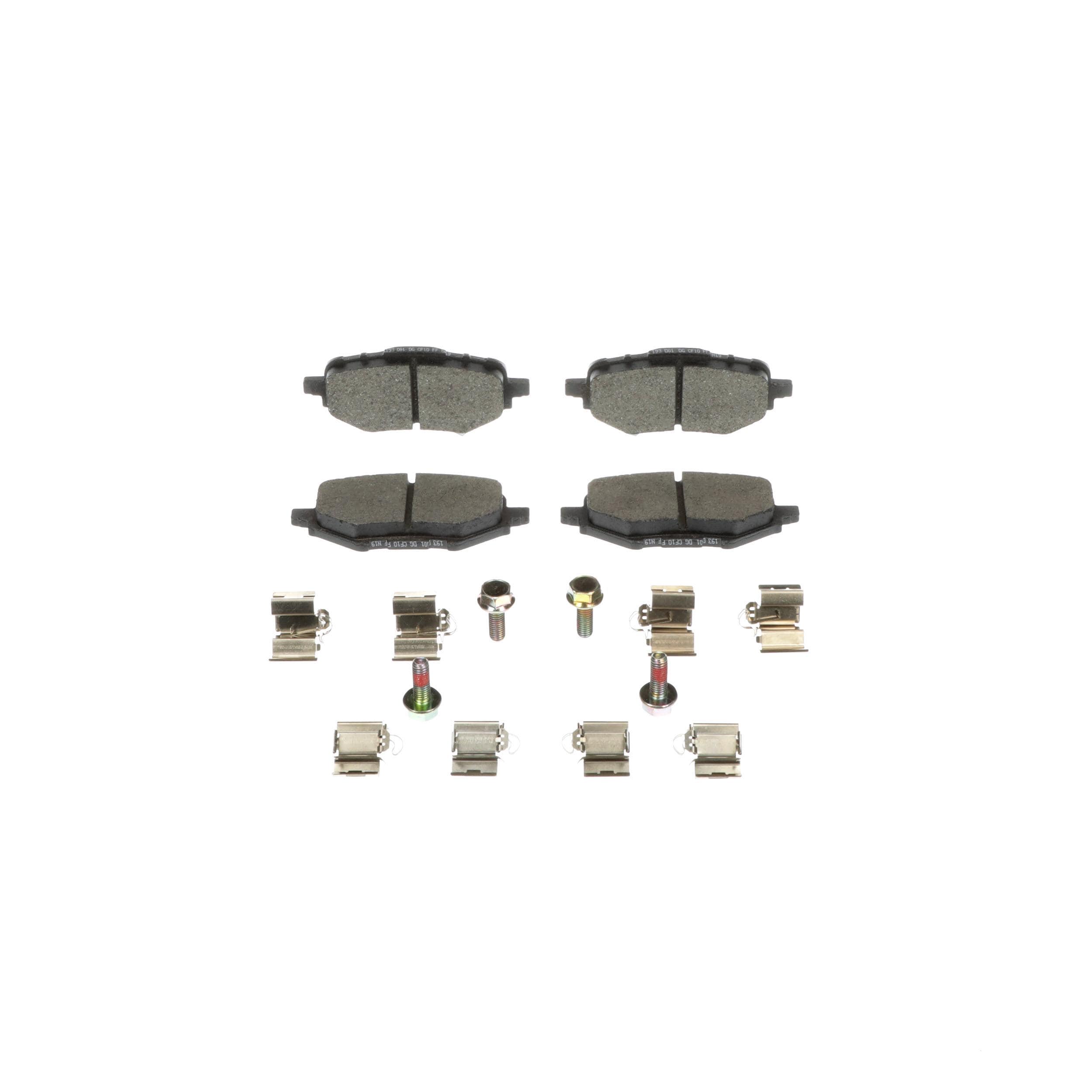 Gold Ceramic Disc Brake Pad Set DG2116