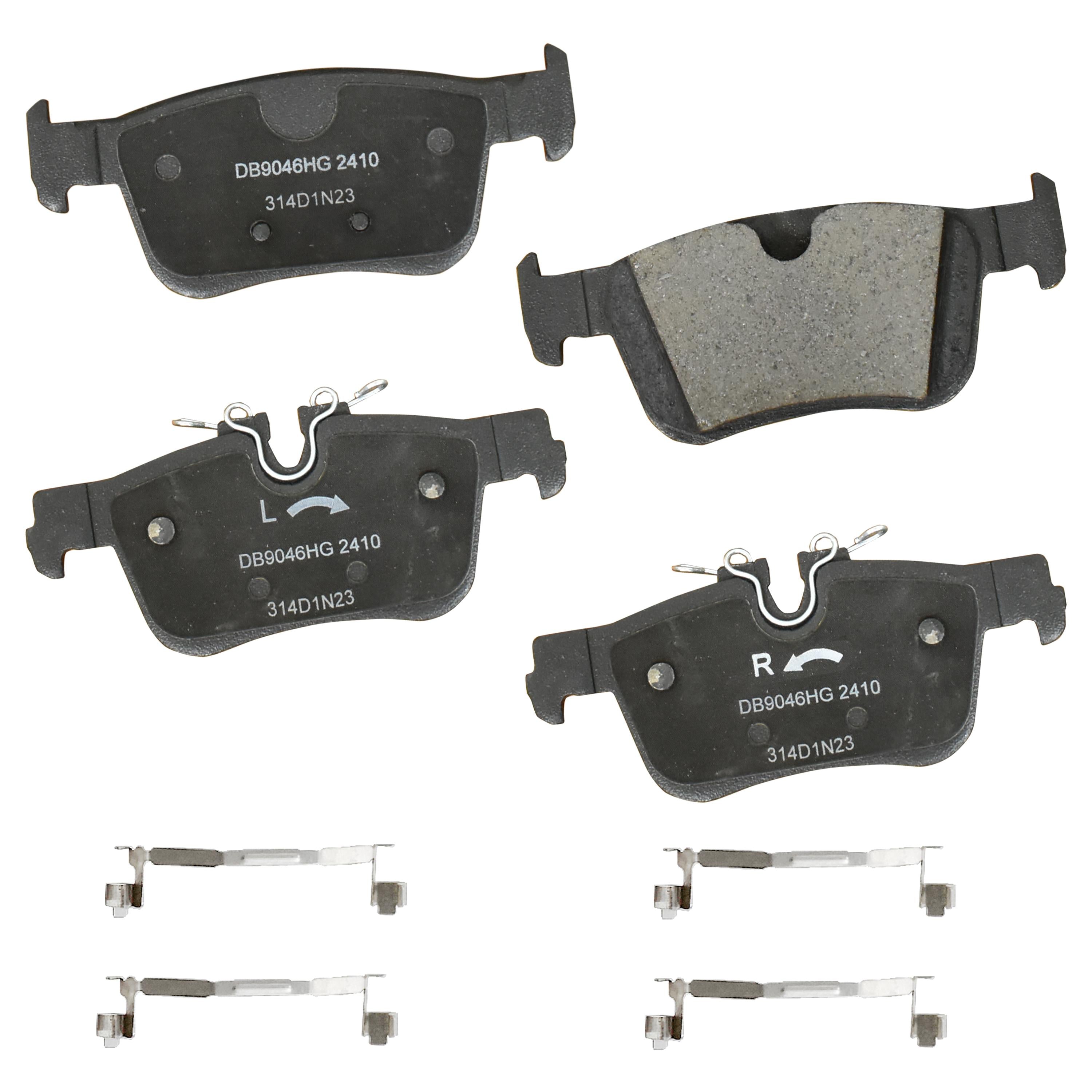 Gold Semi-Metallic Disc Brake Pad Set DG2410