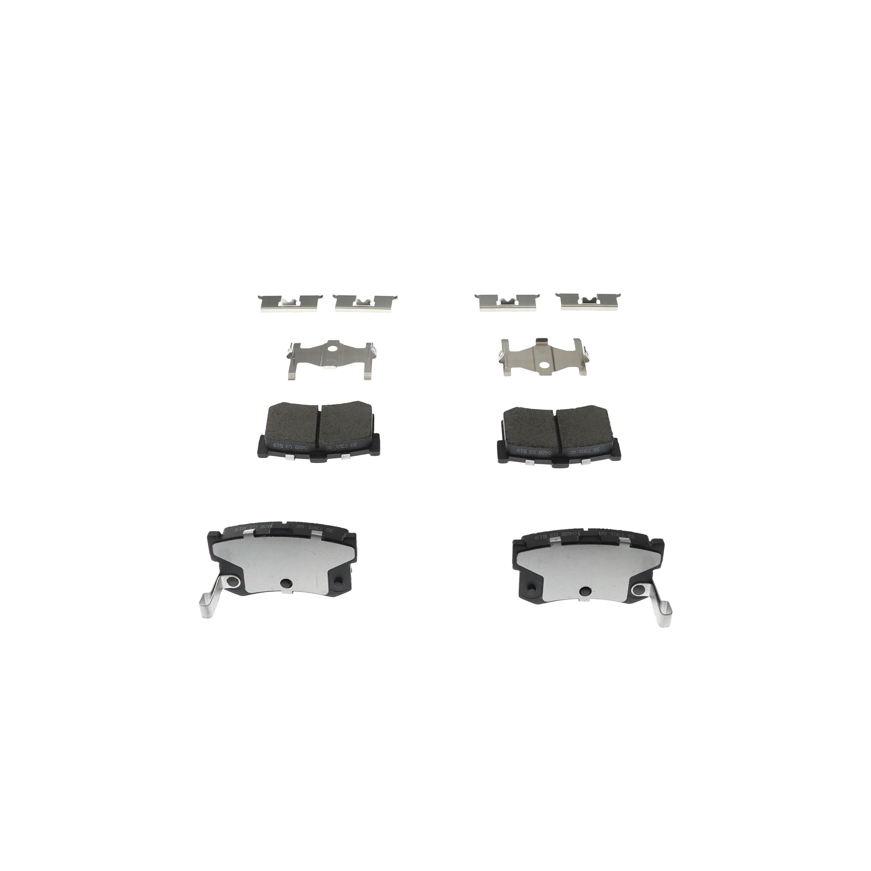 Gold Ceramic Disc Brake Pad Set DG342
