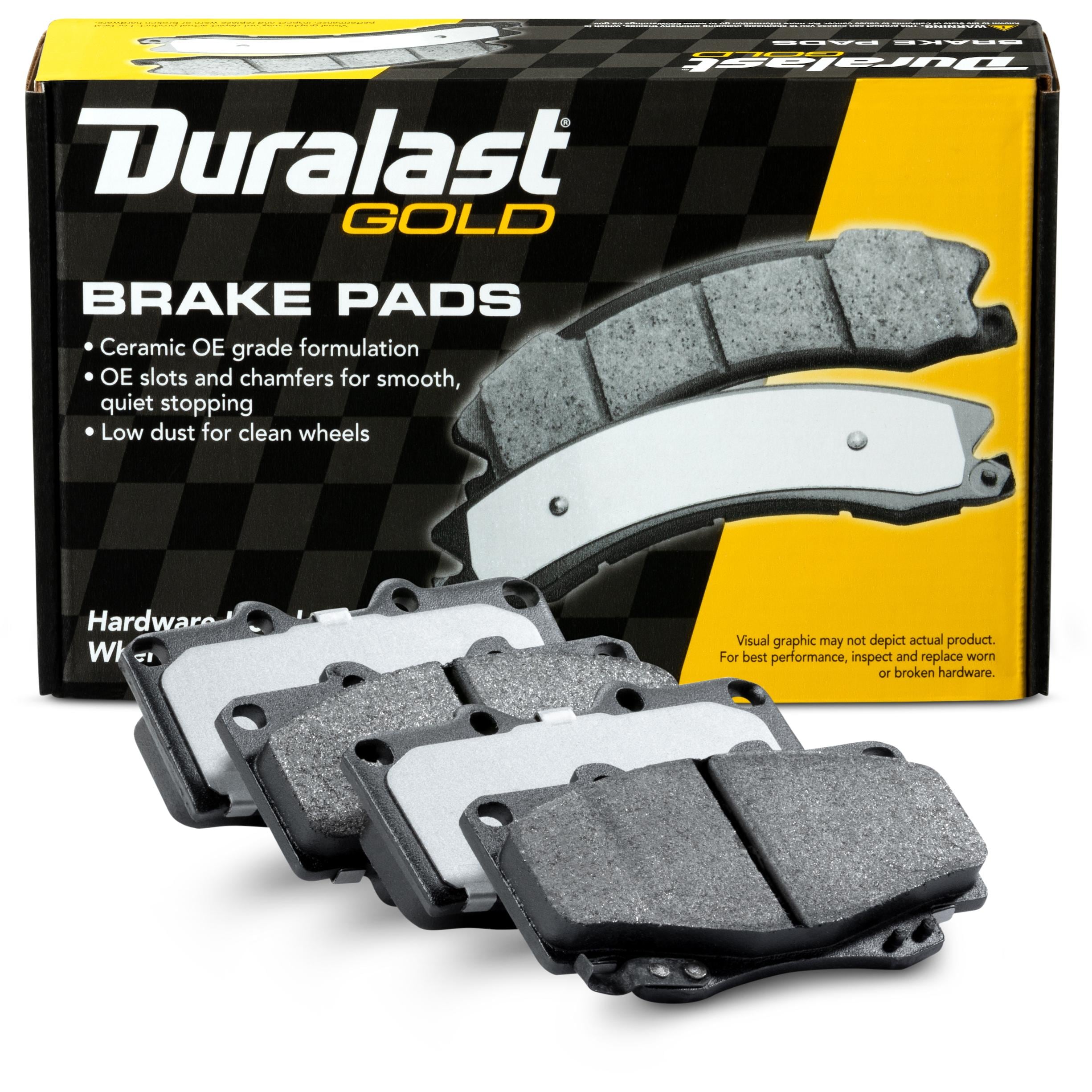 Gold Semi-Metallic Disc Brake Pad Set DG436