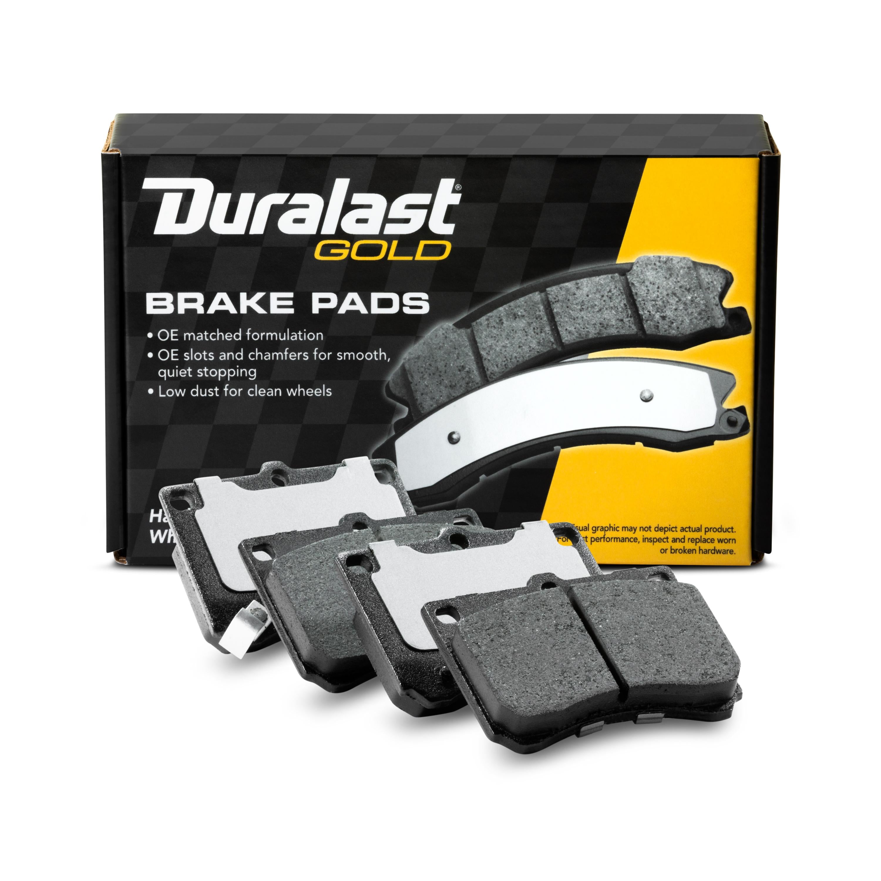 Gold Ceramic Disc Brake Pad Set DG473