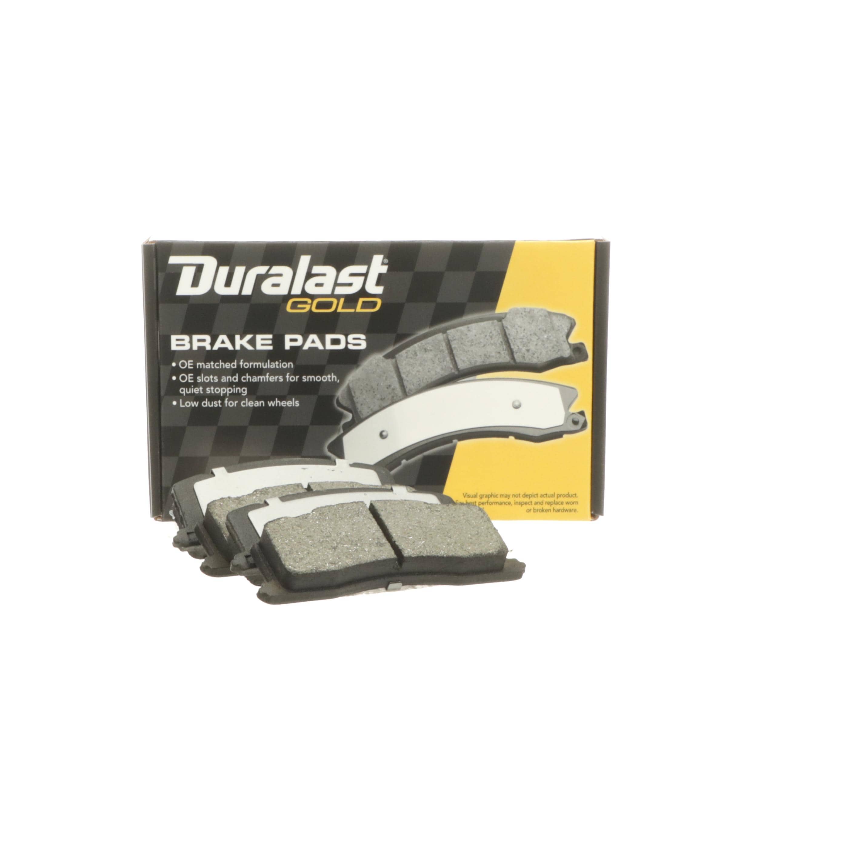 Gold Ceramic Disc Brake Pad Set DG501