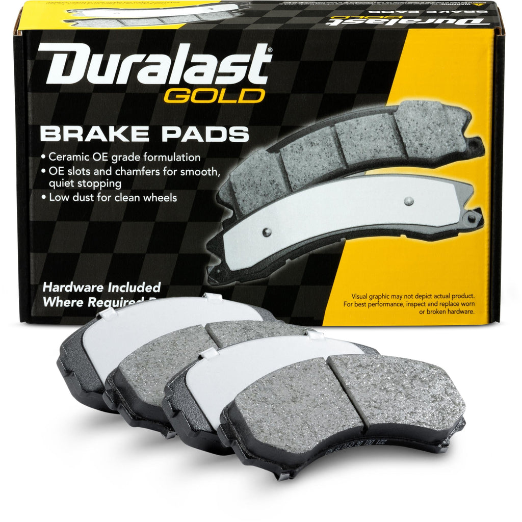 Gold Ceramic Disc Brake Pad Set DG550