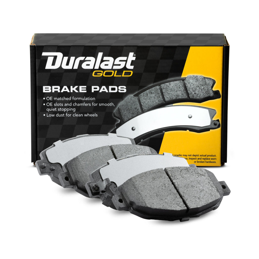 Gold Ceramic Disc Brake Pad Set DG571