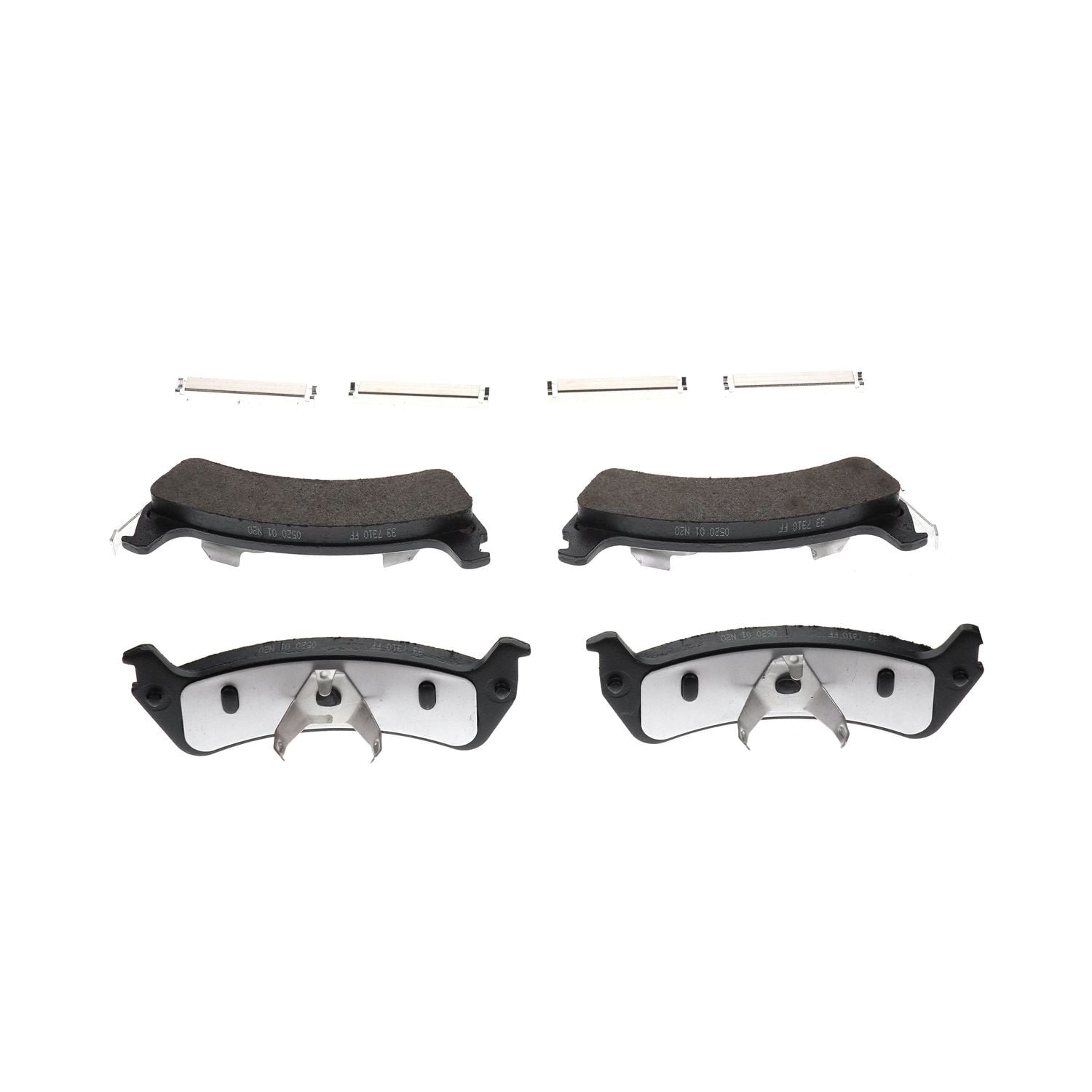 Gold Ceramic Premium Disc Brake Pad Set DG664