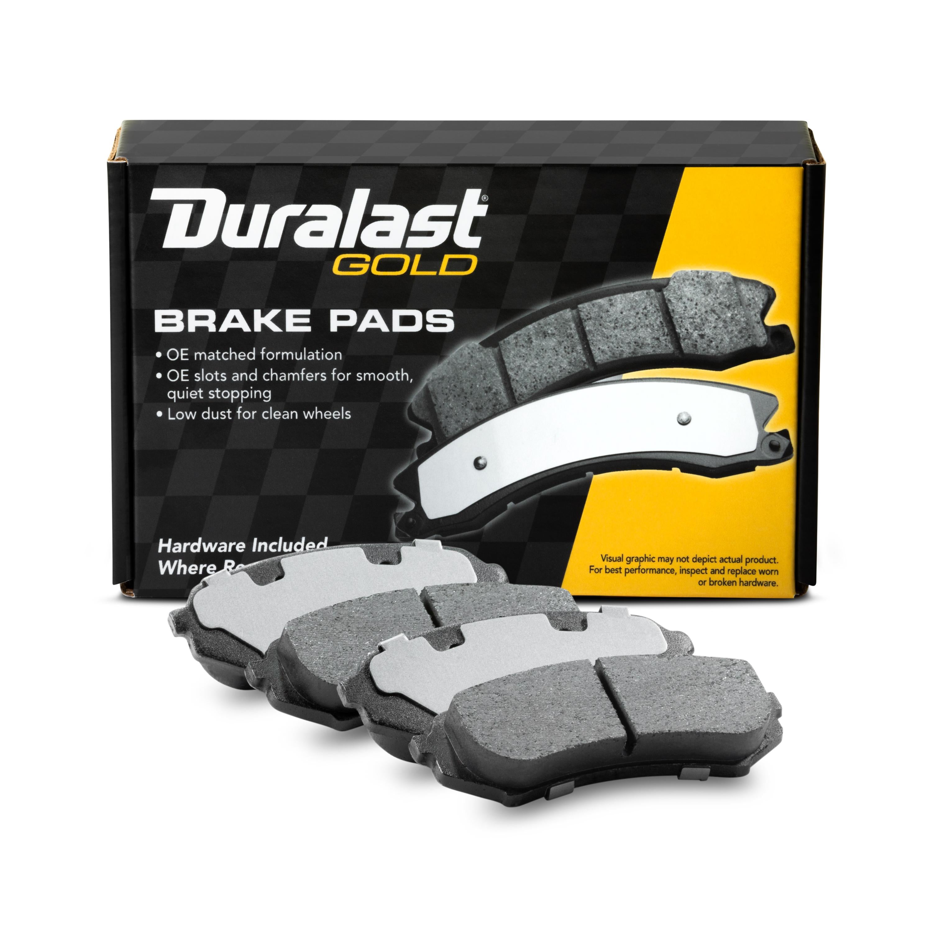Gold Ceramic Disc Brake Pad Set DG773