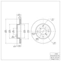 R1 Concepts Disc Brake Rotor ERE-01000