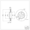 R1 Concepts Disc Brake Rotor ERE-01007