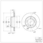 R1 Concepts Disc Brake Rotor ERE-02029