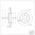 R1 Concepts Disc Brake Rotor ERE-03010