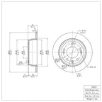 R1 Concepts Disc Brake Rotor ERE-03029