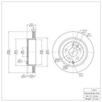 R1 Concepts Disc Brake Rotor ERE-11017