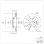 R1 Concepts Disc Brake Rotor ERE-13019