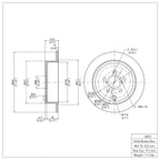 R1 Concepts Disc Brake Rotor ERE-13021