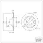R1 Disc Brake Rotor ERE-21014