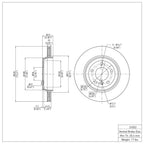 R1 Concepts Disc Brake Rotor ERE-31053