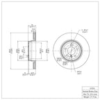R1 Concepts Disc Brake Rotor ERE-31076