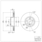 R1 Concepts Disc Brake Rotor ERE-31108