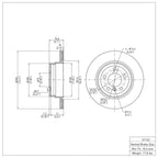 R1 Concepts Disc Brake Rotor ERE-31143