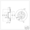 R1 Concepts Disc Brake Rotor ERE-31152